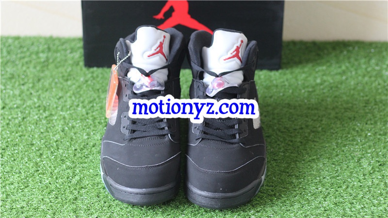 Authentic Air Jordan 5 Retro Blackmetallic